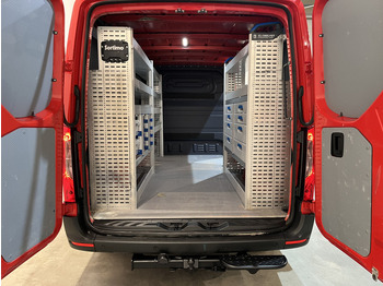 Furgon i vogël Mercedes-Benz Sprinter 314 CDI L2H1 RWD Servicebus / Sortimo Inrichting / Euro 6 / Airco / Camera / MBUX / Cruise Control / Trekhaak / CarPlay / Navigatie / Imperiaal / 75.000 KM !! / BPM VRIJ !!: foto 4
