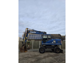 Ekskavator me goma KOMATSU PW180