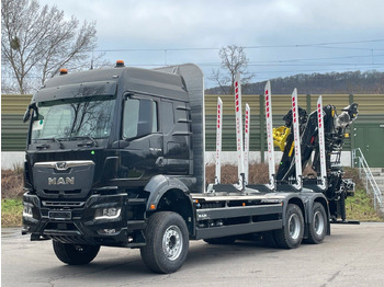 Kamion për transport druri MAN TGS