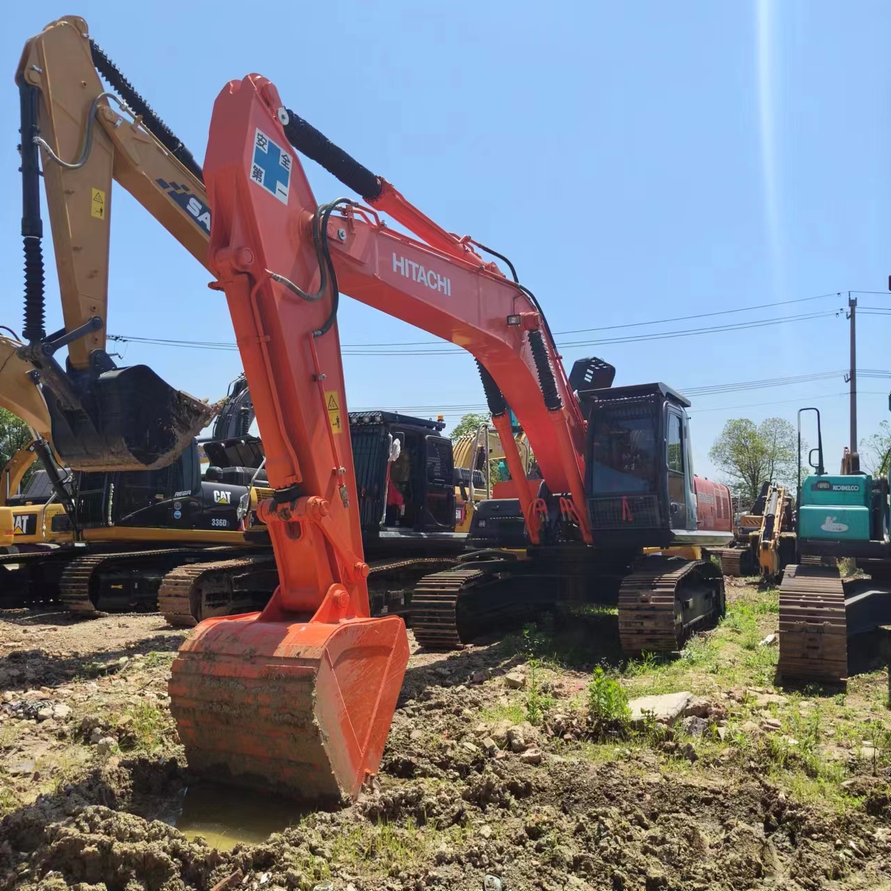 Ekskavator me zinxhirë HITACHI ZX350: foto 3