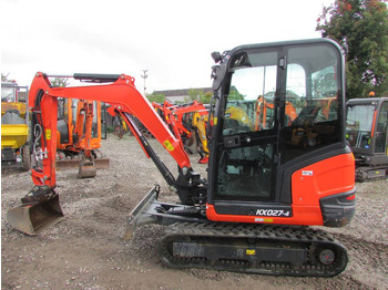 Miniekskavator KUBOTA KX027-4