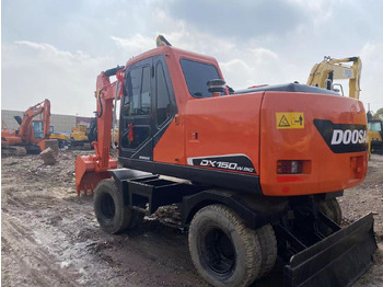 Ekskavator me goma Doosan DX150W: foto 4