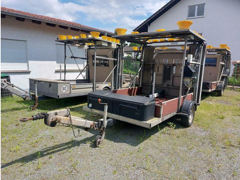 Rimorkio LED Nissen A3 Verkehrssicherungsanhänger Absperrtafel  vz 616 615: foto 2