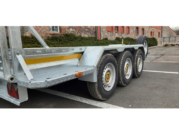 Rimorkio për makineri ndërtimi i ri PRZYCZEPA LAWETA DO MINIKOPARKI KOPARKI 3 OSIE / MINI EXCAVATOR TRANSPORTER TRAILER 3 AXLES: foto 4