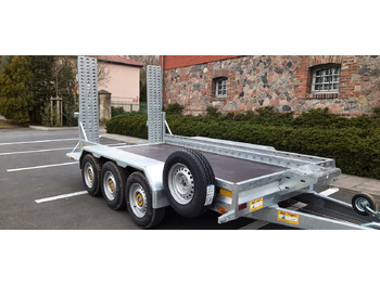 Rimorkio për makineri ndërtimi i ri PRZYCZEPA LAWETA DO MINIKOPARKI KOPARKI 3 OSIE / MINI EXCAVATOR TRANSPORTER TRAILER 3 AXLES: foto 5