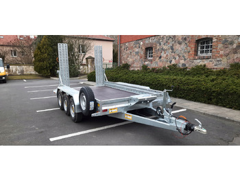 Rimorkio për makineri ndërtimi i ri PRZYCZEPA LAWETA DO MINIKOPARKI KOPARKI 3 OSIE / MINI EXCAVATOR TRANSPORTER TRAILER 3 AXLES: foto 2