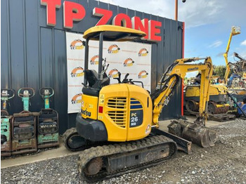 Miniekskavator Komatsu PC26MR-3 à 19900€ HT: foto 5 Miniekskavator Komatsu PC26MR-3 à 19900€ HT: foto 5