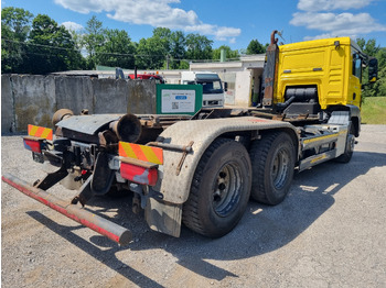 Kamion vetëngarkues MAN TGS 33.480 6x4 ABROLLKIPPER HIAB Multilift 18 T: foto 4