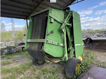 Barkthyese Round baler, John Deere 550: foto 5