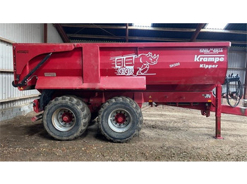 Lizingu i Krampe SK 550 Entreprenørvogn med Hardox kasse SK 500  Krampe SK 550 Entreprenørvogn med Hardox kasse SK 500: foto 1