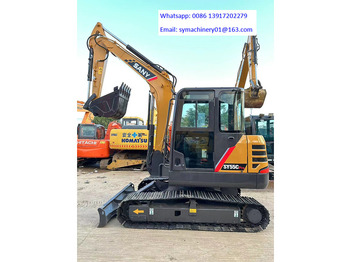 Miniekskavator Sany SY 55C  SANY SY50  SY55  SY60  SY75  SY135: foto 3
