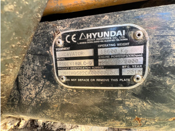 Ekskavator me zinxhirë HYUNDAI ROBEX 180 LC-9: foto 5