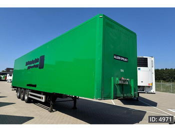 Gjysmë rimorkio me vagonetë të mbyllur Van Eck PT-3 / BPW Drum / Roll up door: foto 4