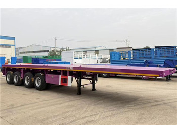 Lizingu i TITAN 4 Axle 40ft Flatbed Semi Trailer for Sale In Guam TITAN 4 Axle 40ft Flatbed Semi Trailer for Sale In Guam: foto 5