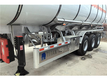 Gjysmë rimorkio me bot për transportimin e karburantit i ri TITAN 42000 L Aluminum Tanker Trailer for Sale In Costa Rica: foto 2