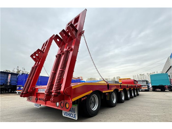 Lizingu i TITAN 7 Axle 120 Ton Lowbed Trailer for Sale In Saudi Arabia TITAN 7 Axle 120 Ton Lowbed Trailer for Sale In Saudi Arabia: foto 2