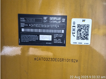 Lizingu i CATERPILLAR 323D3 CATERPILLAR 323D3: foto 4