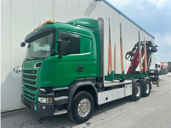 Kamion për transport druri SCANIA R 580