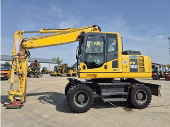 Ekskavator me goma KOMATSU PW160