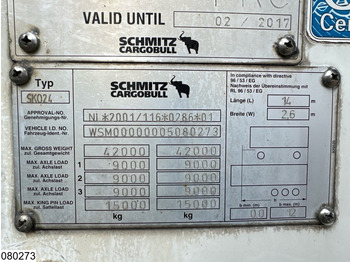 Gjysmë rimorkio frigorifer Schmitz Cargobull Koel vries Carrier Vector 1550: foto 4 Gjysmë rimorkio frigorifer Schmitz Cargobull Koel vries Carrier Vector 1550: foto 4