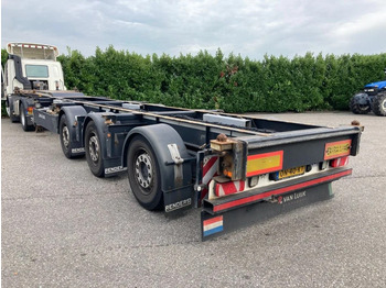 Transportjer kontejnerësh/ Gjysmë rimorkio me karroceri të çmontueshme RENDERS