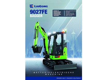 Miniekskavator LIUGONG