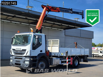 Lizingu i Iveco Stralis 310 4X2 Palfinger PK14502-SH Kran Crane Rotator Steel suspension Euro 6 Iveco Stralis 310 4X2 Palfinger PK14502-SH Kran Crane Rotator Steel suspension Euro 6: foto 1