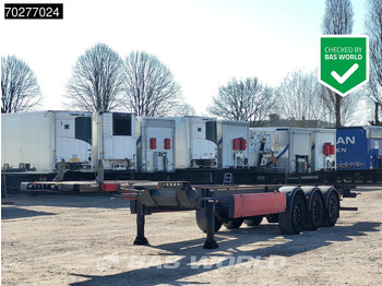 Transportjer kontejnerësh/ Gjysmë rimorkio me karroceri të çmontueshme VAN HOOL