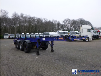 Transportjer kontejnerësh/ Gjysmë rimorkio me karroceri të çmontueshme Dennison Container trailer 20-30-40-45 ft: foto 2