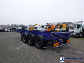 Transportjer kontejnerësh/ Gjysmë rimorkio me karroceri të çmontueshme Dennison Container trailer 20-30-40-45 ft: foto 4