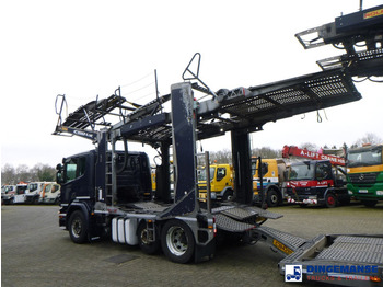 Autotransportues Scania P 410 6x2 RHD Rolfo car transporter: foto 5