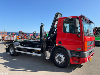 Kamion vetëngarkues, Kamion me vinç DAF FA 75.290 ATI Hiab 11 Tonmeter laadkraan Just 84.508 km!: foto 4