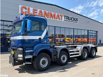 Kamion me sistem kabllor MAN TGS 43.440 8x8 HTS 30 Ton containersysteem + Vossebelt 20m³ container: foto 4