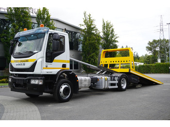 Karrotrec IVECO Eurocargo 160-210 / 75,000 km! / OMARS lowered tow truck platform / Fork: foto 4
