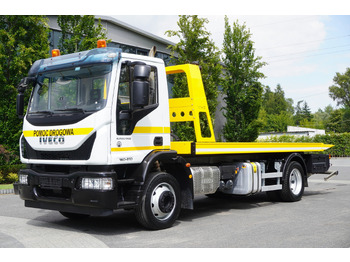 Karrotrec IVECO Eurocargo 160-210 / 75,000 km! / OMARS lowered tow truck platform / Fork: foto 2