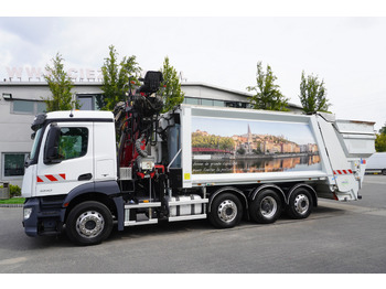 Kamion me vinç për transportimin e mbeturinave MERCEDES-BENZ Antos 3240 8x2 / Tajfun 5T crane / Farid Industries garbage truck/ 3 steered axles: foto 4 Kamion me vinç për transportimin e mbeturinave MERCEDES-BENZ Antos 3240 8x2 / Tajfun 5T crane / Farid Industries garbage truck/ 3 steered axles: foto 4