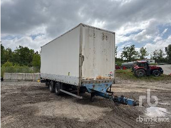 Gjysmë rimorkio me vagonetë të mbyllur ROBUSTE KAISER T18024 T/A Remorque Fourgon: foto 4