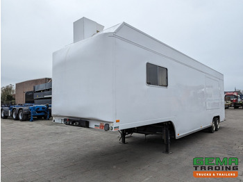 Gjysmë rimorkio kuiper FL 4.5 DL  2-Assen Trommelremmen - Mobile Home/Office Trailer - Airco's - TV - Generator - Elec. Zonnescherm (O1733): foto 2
