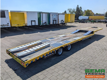 Gjysmë rimorkio me plan ngarkimi të ulët Jumbo T0120 DUE SemiDieplader - 2-Assen BPW  - Uitschuifbaar - Wielkuipen - Lier 2500KG - 80CM: foto 3