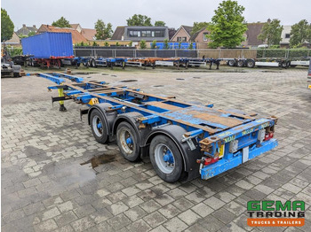 Transportjer kontejnerësh/ Gjysmë rimorkio me karroceri të çmontueshme Krone SD 27 3-Assen BPW DrumBrakes - 5280kg - 1x 20FT 2x 20FT 30FT 40FT (O1867): foto 2 Transportjer kontejnerësh/ Gjysmë rimorkio me karroceri të çmontueshme Krone SD 27 3-Assen BPW DrumBrakes - 5280kg - 1x 20FT 2x 20FT 30FT 40FT (O1867): foto 2