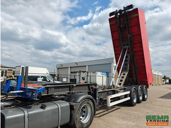 Transportjer kontejnerësh/ Gjysmë rimorkio me karroceri të çmontueshme RENDERS