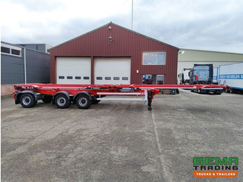 Transportjer kontejnerësh/ Gjysmë rimorkio me karroceri të çmontueshme Van Hool A3C002 StuurasAs - 2x 20FT Frames - All Connections (O826): foto 5