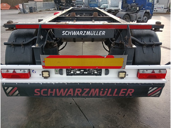 Transportjer kontejnerësh/ Rimorkio me karroceri të çmontueshme SCHWARZMÜLLER