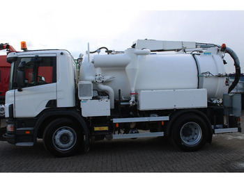 Kamion me vakuum Scania 94 .230 + KOKS 5m3 waste + 1m3 clean: foto 4