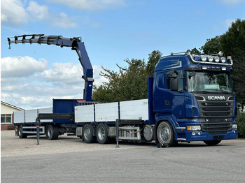 Kamion me vinç SCANIA R 560
