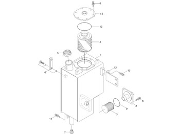 Serbatori hidraulik CASE