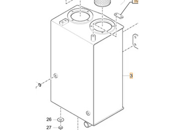 Serbatori hidraulik CASE