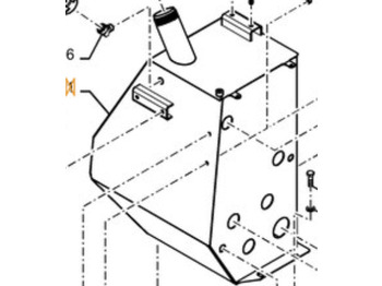 Serbatori hidraulik CASE