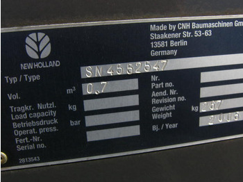Kovë fadrome i ri New Holland 4552547 - 2438601: foto 3 Kovë fadrome i ri New Holland 4552547 - 2438601: foto 3