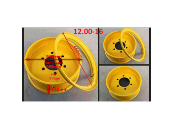 Bandazh për Fadrom me goma i ri Qingdao Promising Wheel Rim for China Loader: foto 5